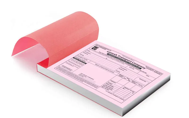 Challan Book Printing